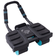 Citysports시티스포츠 무소음 AB 슬라이드 복근운동기구, 블랙, JFL-1