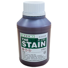 노루페인트 THE STAIN 더 스테인 / 용량 375ml / 내 외부 겸용 전천후 친환경 수성 오일스텐, 초코브라운 / 375ml, 1개