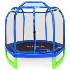 [키스톤트램폴린] CT7 대형 트램폴린 7피트 성인 어린이 유아 안전망