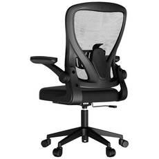 SAMMU 컴퓨터 의자 사무용 의자 학습용 의자 게이밍 의자 인체 공학적 디자인 조절 가능한 팔걸이 및 요추 지지대, 검은색, 머리받침대없이