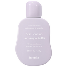 파데프리 프롬리에 5GF 톤업 선 앰플 비비 톤업 선크림 혼합자차 EGF FGF IGF, 02 보라, 60g, 1개