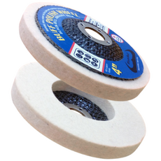 블랙불 광택패드 양모휠 자동차 폴리싱 대리석 융빠우 버프휠 양모 패드 광택 연마, 10개