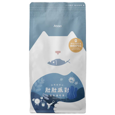【Abao】肚肚派對貓吃魚-挑食貓配方 獸醫師推薦 三效合一 專利益生菌 全齡貓 貓乾糧, 1個, 4kg, 糧食