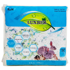 Luxber 小動物用紙墊料 藍色, 4.1L, 1個