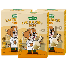 주트립 락토독스 S (강아지 유산균) (피부 장 위 면역 건강), 3개, 장건강/유산균, 60g