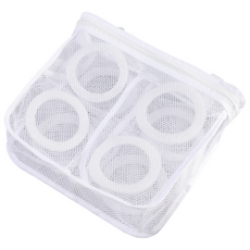 운동화 신발 세탁망 빨래망 (건조걸이 포함), 1개, 화이트