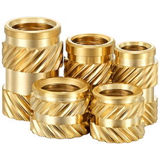 황동 인서트 너트 연결 조립 나사 고급형, 1개