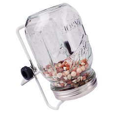 씨앗 발아 메이슨 자 항아리 키트 앵무새 발아씨앗 키트 항아리 JAR, 1개