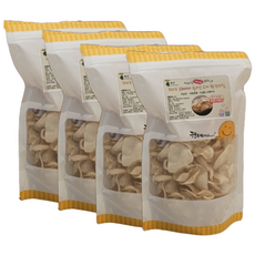 감자칩 100% 국내산 수제 스테비아 평창 햇 감자칩 스낵 과자 포테이토칩 대용량, 4개, 70g