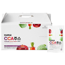 연세대학교 연세생활건강 연세백세 CCA주스(양배추 당근 사과), 30개, 70ml