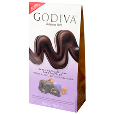 GODIVA 熔岩松露蛋糕, 122克, 1個