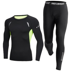 남자 겨울 보온 속옷 기모 세트 타이츠 상하의 세트 사이클링 기모 상하의 세트 등산 보온 속옷