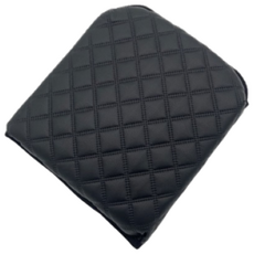 이지업 G4렉스턴 렉스턴스포츠 맞춤형 차량용 팔걸이쿠션 프리미엄 콘솔쿠션 메모리폼, 블랙, 1개