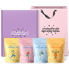 스키니퓨리티 차 선물세트, 슈링티 (7p) + 데일리민트티 (7p) + 스키니티 (7p) + 펌킨펌킨티 (7p), 1세트
