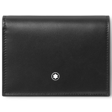 몽블랑 남성 소프트 나노 컨티넨탈 지갑 카드지갑 BLACK MONTBLANC 198007