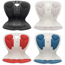 [본사 정품] 커블체어 컴피 어린이 여성 좌식 바른자세 의자, 그레이