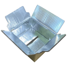 [세화박스] 종이 보냉 택배박스, 브라운, 15개