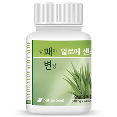 상쾌한변장 알로에센스99 240정, 1개, 74.4g