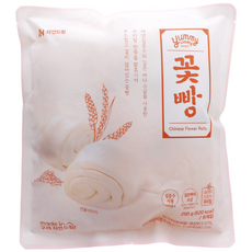 자연드림 꽃빵, 1개, 250g