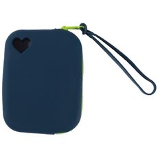 Aewani 寵物犬訓練零食便便袋收納迷你包, 螢光海軍藍, 1個