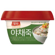 양반 야채죽, 287.5g, 3개