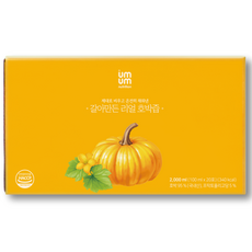 움움 갈아만든 리얼 호박즙, 40개, 100ml