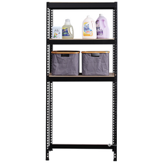 스피드랙 무볼트 철제 세탁기선반앵글, 58_사이드안전바 - 600mm(낱개1개)