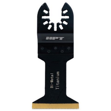 HPT 멀티커터날 티타늄 44mm 못 다용도 목재 플라스틱 일자형 컷터날 HOB-1144, 1개