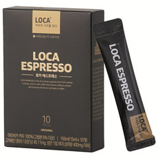 locaespresso 低咖啡因義式濃縮咖啡原液隨身包 Original款, 15ml, 10包, 1盒