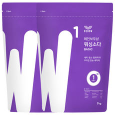 레인보우샵 과탄산소다 베이직, 3kg, 2개