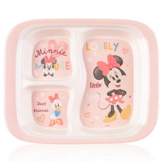 아기 유아식기세트 돌아기 선물용 어린이집 유치원 생일선물 식판, 미니마우스, 1개