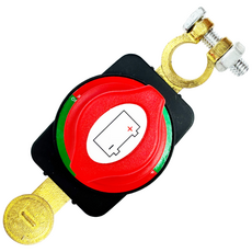 세인티에프 배터리 전원 차단기 고급 확장형 동재질 밧데리차단기 킬스위치, 1세트