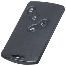 르노 스마트 키 케이스 SM3/5/7 QM3/5 (카드형) 키날포함 호환 보조키겸용, 1개, 모델 A