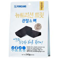 포켄스 강아지 뉴트리션 트릿 영양제, 240g, 뼈/관절강화, 1개
