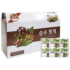 순수 헛개즙 80ml x 30포, 1박스