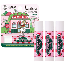 멘소래담 KKKIM 립아이스 립밤 3.5g 보습/케어, 3개, 스트로베리