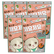 캐츠랑 저요저요 고양이 보양간식, 연어, 150g, 5개