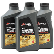 아디노 벨퍼포먼스 롱라이프 가솔린 디젤 엔진오일, 3개, 5w30, 1L