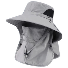 다나몰 등산모자 벙거지모자 버킷햇 캠핑 낚시 자외선차단, 라이트그레이