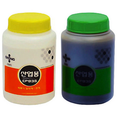 오공 EP935_450 만능 다용도 에폭시 본드 접착제 주제+경화제 450g, 1개
