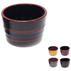 멜라민 모밀공기 장국그릇 8size 택1, 흑색(소)93xh65mm, 1개