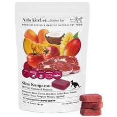 알로키친 강아지 캥거루 생식 MCT 오일 저알러지 자연식 슬림캥거루 16개입, 48g, 1개