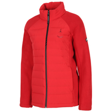 피닉스 여성 겨울 스포츠 프렌치 덕 다운(DIVO 플리스) 경량 패딩 자켓 레드