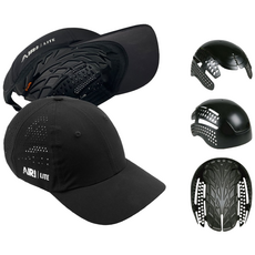 에어범프 안전 모자 경량 머리 보호기, 1개