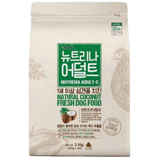 뉴트리나 어덜트 치킨 애견 사료, 2.1kg, 1개, 닭