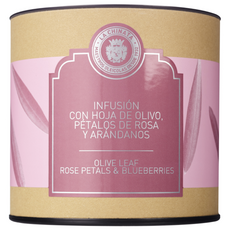 LACHINATA 橄欖葉玫瑰藍莓茶, 15包, 1罐