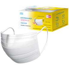 [애니가드] 프리비라이트 비말차단마스크 KF-AD 소형 화이트, 60개입, 3개