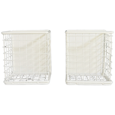 슈랜헤이 마그네틱 다용도 소형 자석선반 2개 세트, 화이트