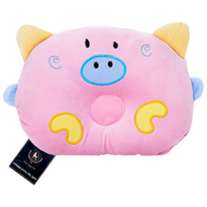 딩동펫 반려동물 코잠 수면 베개 애착인형, 핑크돼지, 1개