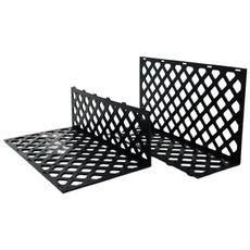 마트칸막이 다용도칸막이 매대 진열대 쇼케이스 투명칸막이, 검정, 1개